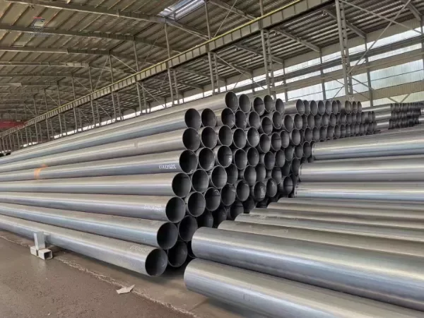surface treatment of the straight seam steel pipe