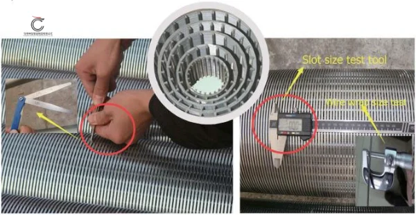 sand control water well screen pipe